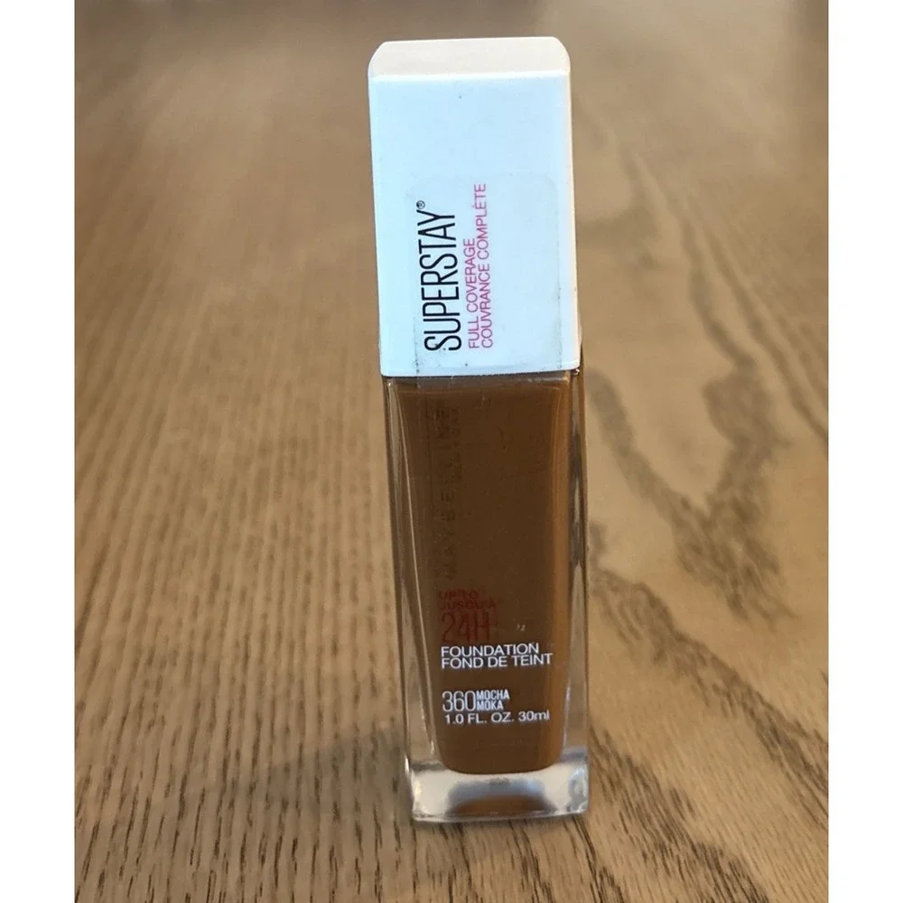 MAYBELLINE SUPERSTAY ACTIVE WEAR FOUNDATION 360 MOCHA 1fl oz NEW
